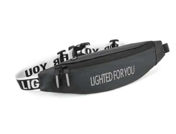 Fanny Pack Black Waterproof Money Belt Bag Men Women Sport Belt Male Waist Bags for Phone Travel Luxury Brand Wallet - Image 8