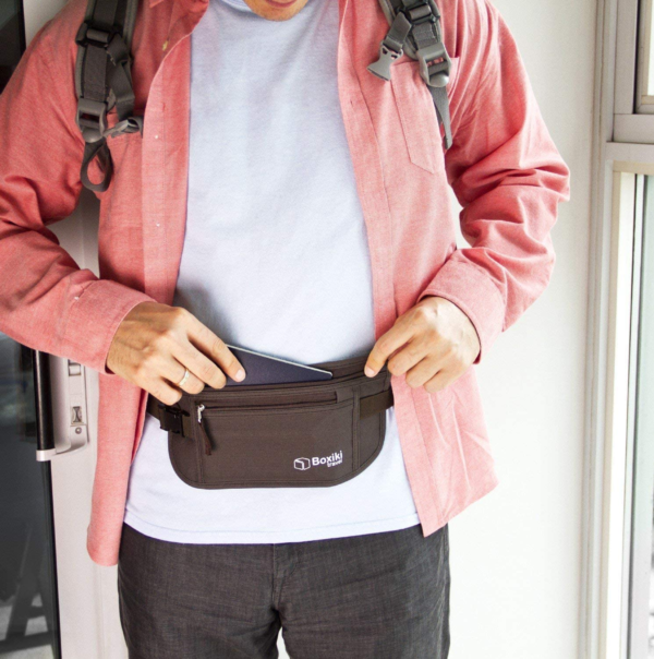Hidden Money Belt for Men & Women - RFID Blocking Waist Pack for Passport, Wallet & Phone - Safe and Secure for Travel - Image 7