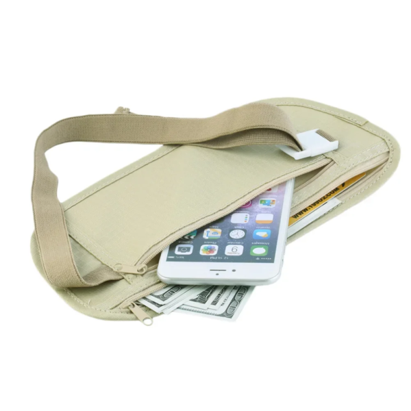 Invisible Travel Waist Packs Pouch for Passport Money Belt Bag Hidden Security Wallet Gift Travel Bag Chest Pack Money Waist Bag - Image 3