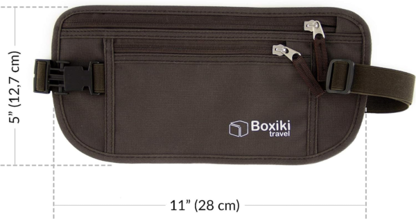 Hidden Money Belt for Men & Women - RFID Blocking Waist Pack for Passport, Wallet & Phone - Safe and Secure for Travel - Image 9