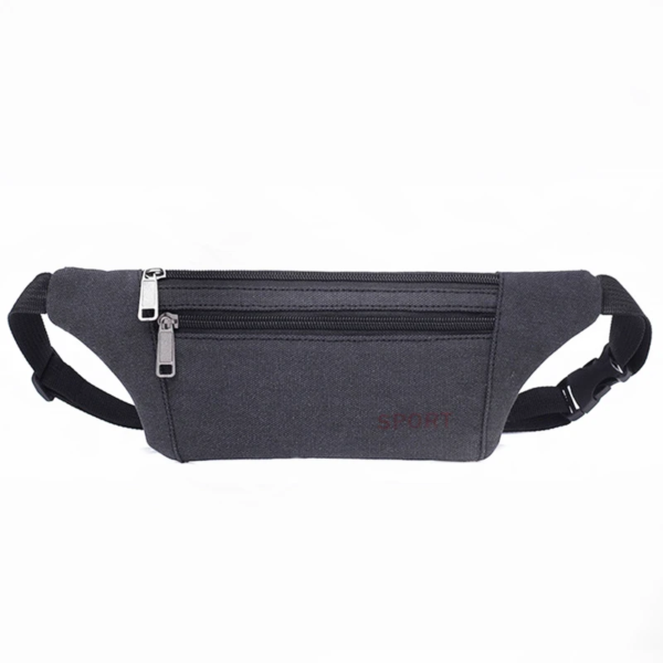 Leather Men Waist Chest Bag Thin Outdoor Sports Tactical Pauch Male Small Running Fanny Pack Crossbody Chest Money Belt Bags - Image 9